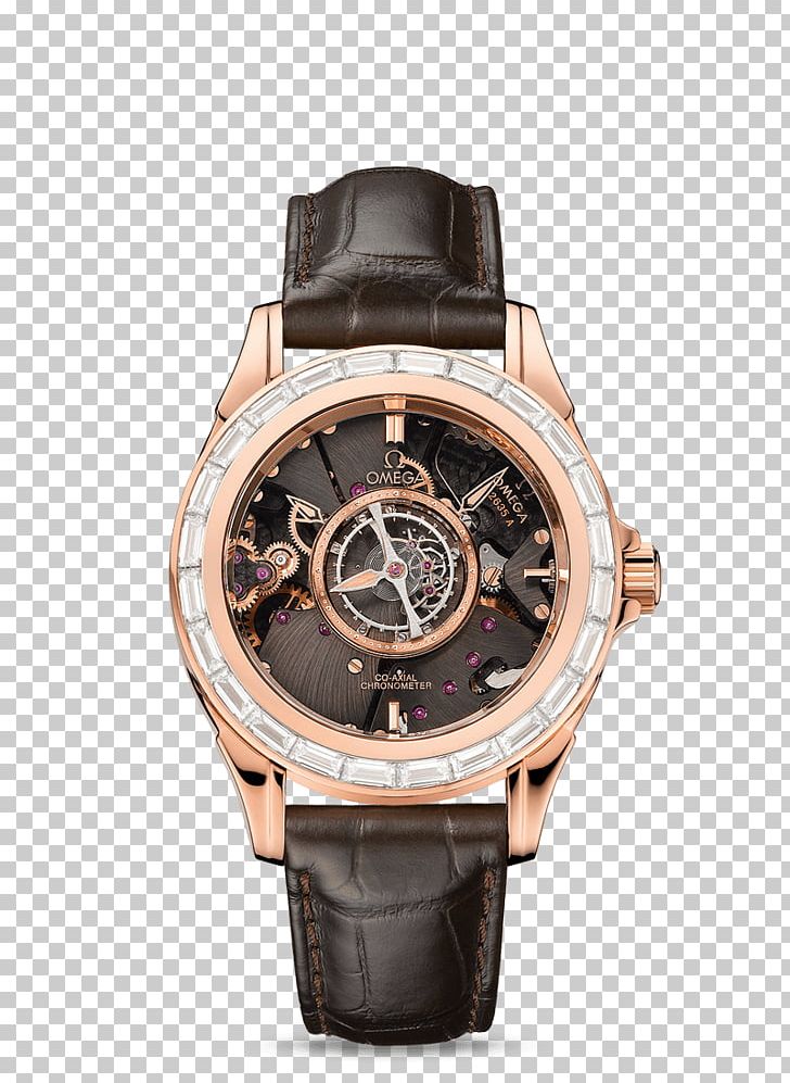 Omega Speedmaster Tourbillon Omega SA Coaxial Escapement Watch PNG, Clipart, Accessories, Automatic Watch, Bezel, Brown, Chronometer Watch Free PNG Download