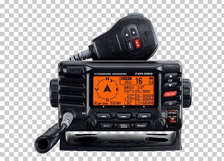 Marine VHF Radio Digital Selective Calling Yaesu Very High Frequency Aerials PNG, Clipart, Automatic Identification System, Camera Accessory, Chartplotter, Communication Channel, Electronic Device Free PNG Download