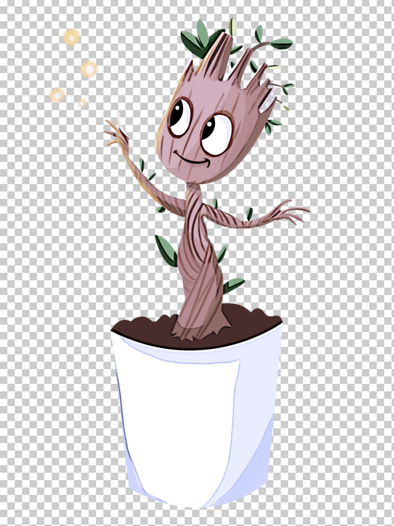 Flower Cartoon Flowerpot Character Tree PNG, Clipart, Biology, Cartoon, Character, Flower, Flowerpot Free PNG Download