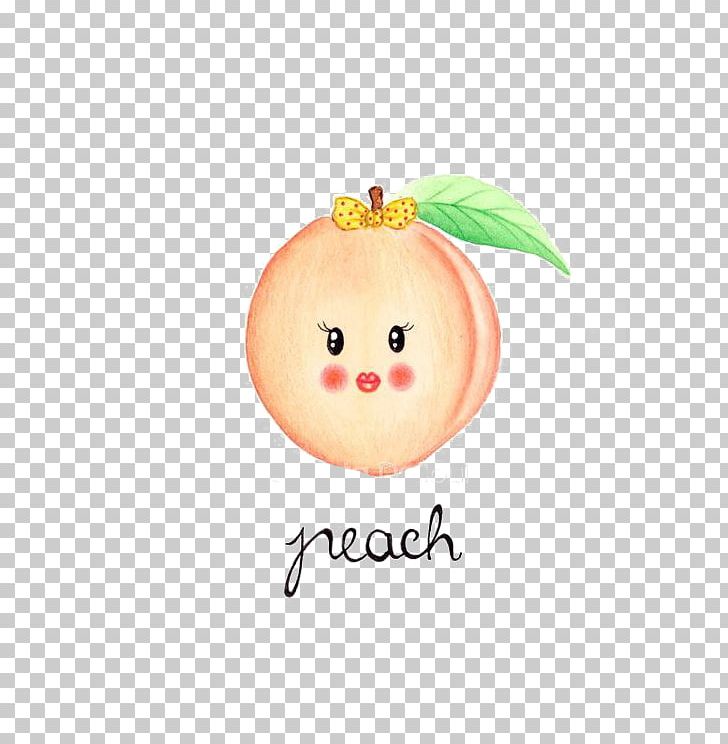 Fruit Peach Drawing Watercolor Painting PNG, Clipart, Art, Cartoon, Cartoon Peaches, Cuteness, Food Free PNG Download