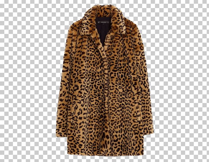 Leopard Zara Animal Print Overcoat PNG, Clipart, Animal Print, Clothing, Coat, Dress, Fake Fur Free PNG Download