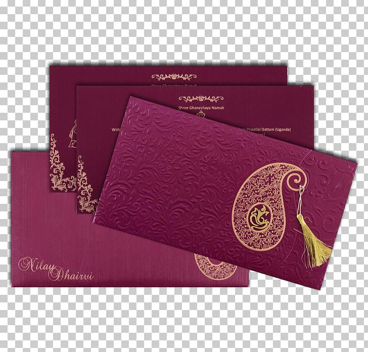 Paper Rectangle Wallet Place Mats Brand PNG, Clipart, Brand, Hindu Wedding Cards, Magenta, Paper, Placemat Free PNG Download