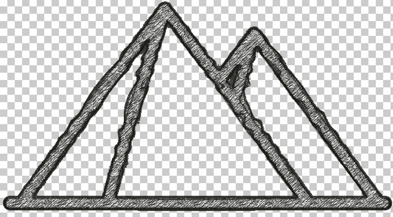 Egypt Icon Linear Monuments Icon Pyramids Icon PNG, Clipart, Black, Black And White, Egypt Icon, Geometry, Household Hardware Free PNG Download