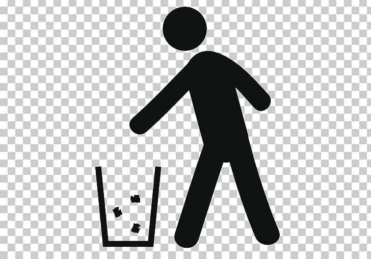 Computer Icons Rubbish Bins & Waste Paper Baskets PNG, Clipart, Angle, Black, Black And White, Brand, Communication Free PNG Download