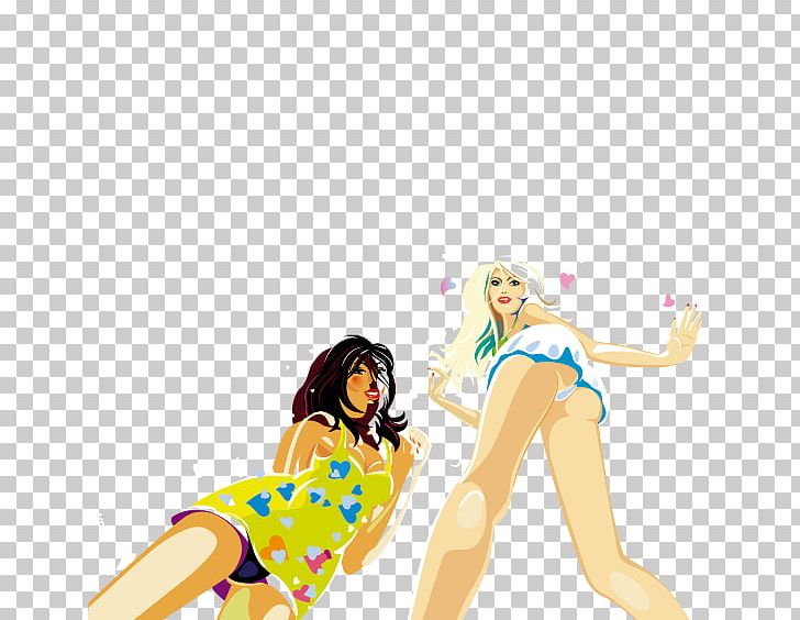 Dance Drawing Illustration PNG, Clipart, Arm, Art, Beautiful Vector, Beauty, Beauty Salon Free PNG Download