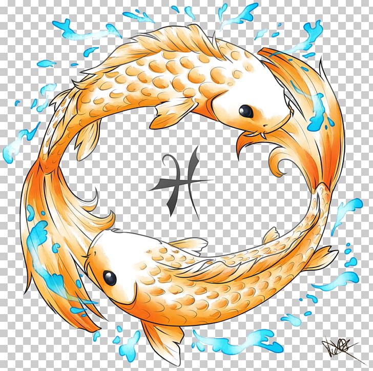 Fish Koi Pisces Tattoo Astrology PNG, Clipart, Abziehtattoo, Animals, Aquarius, Aries, Artwork Free PNG Download