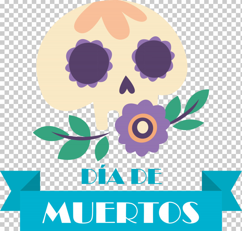 Day Of The Dead Día De Muertos PNG, Clipart, D%c3%ada De Muertos, Day Of The Dead, Floral Design, Flower, Logo Free PNG Download