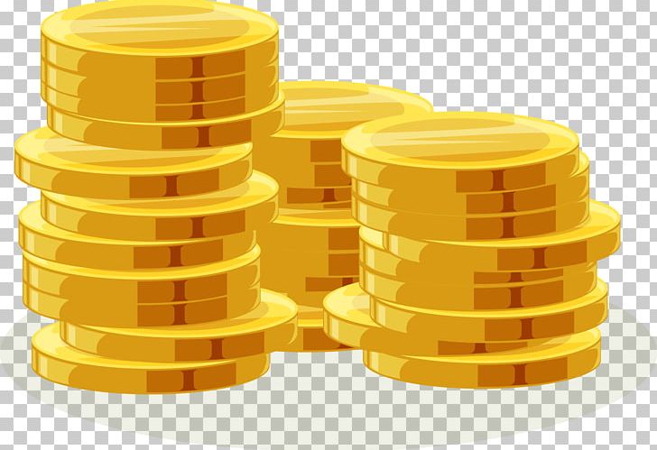 gold coin vector png