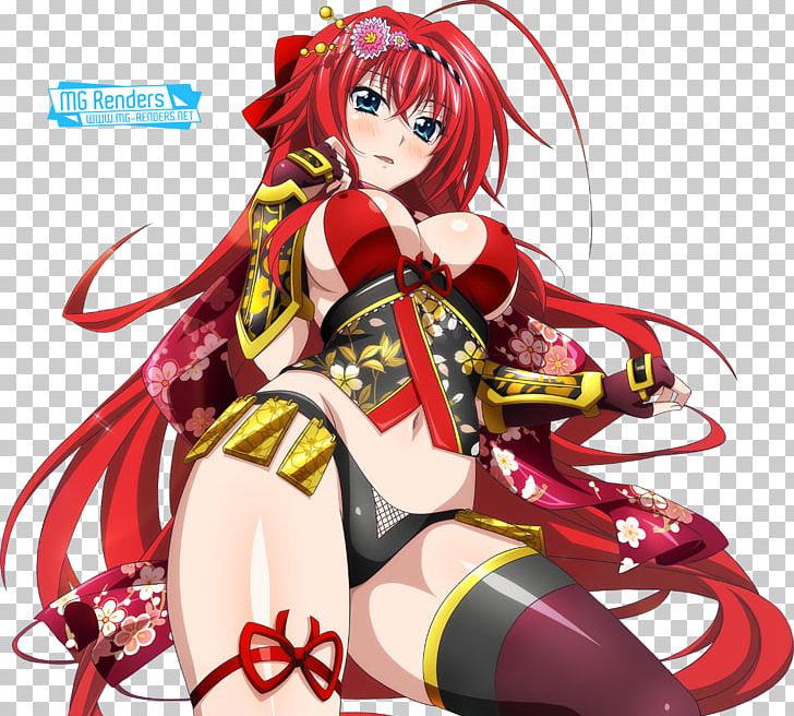 Rias Gremory Anime High School DxD Rendering PNG, Clipart, Alt Attribute, Anime, Brown Hair, Cartoon, Character Free PNG Download