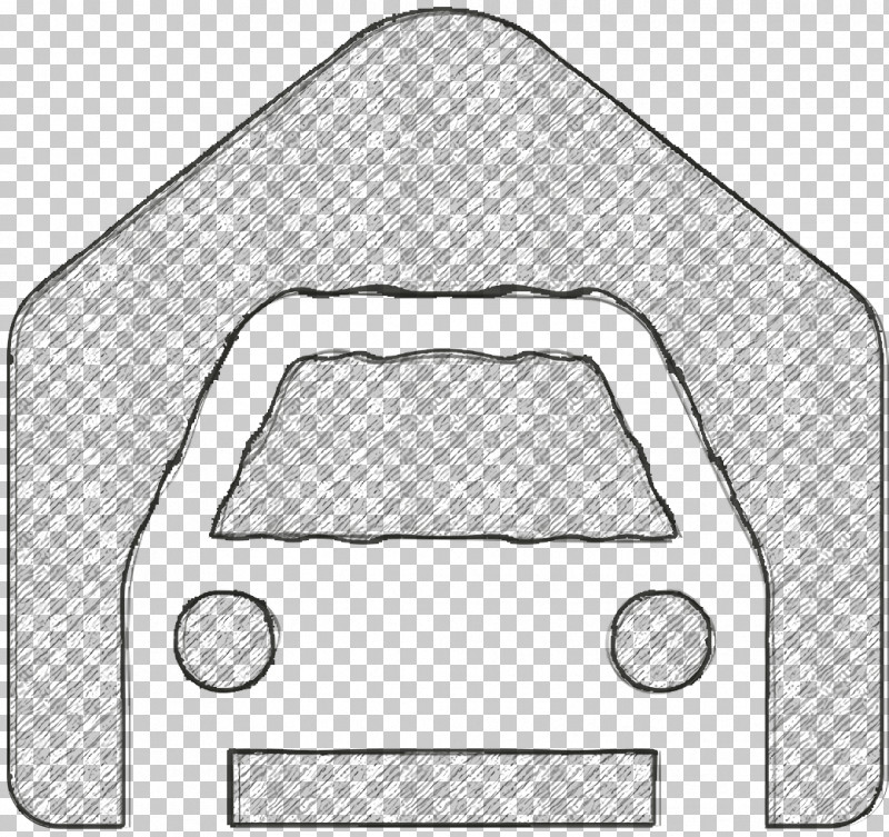 Real Estate4 Icon Car Icon Garage Icon PNG, Clipart, Black, Black And White, Car Icon, Garage Icon, Geometry Free PNG Download