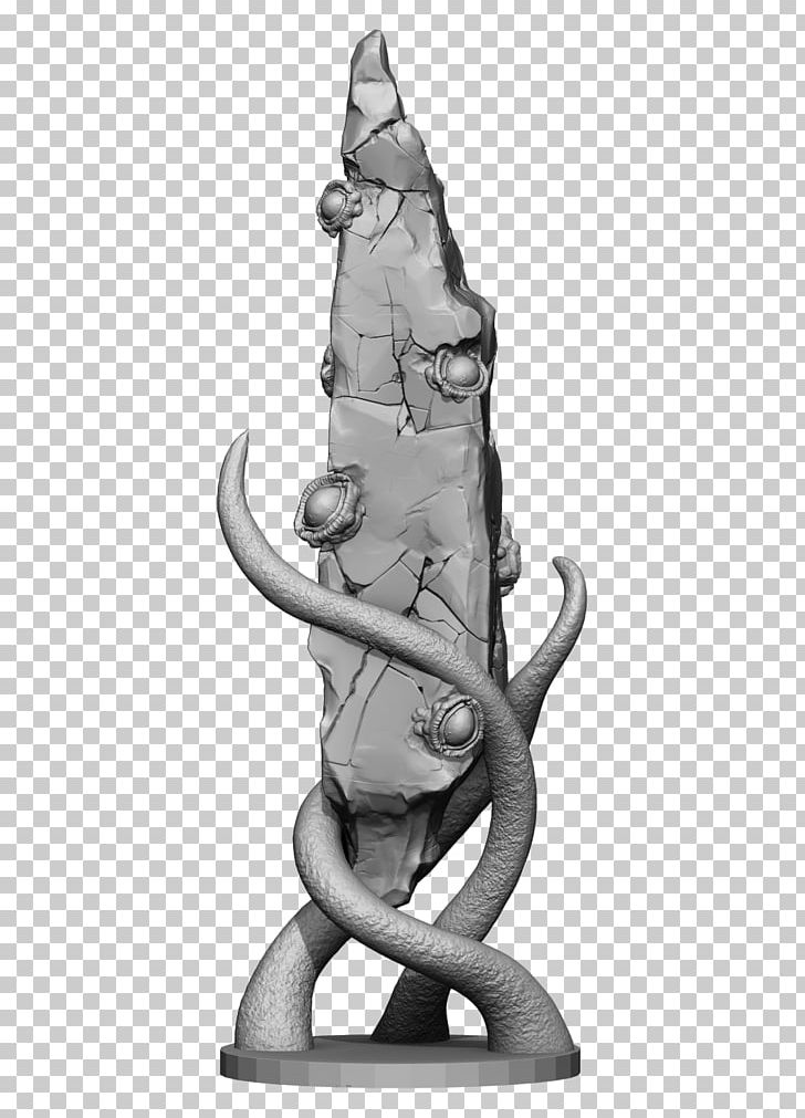 Indian Elephant Cthulhu Mythos Figurine Kickstarter PNG, Clipart, Awakening, Black And White, Cthulhu, Cthulhu Mythos, Elephant Free PNG Download