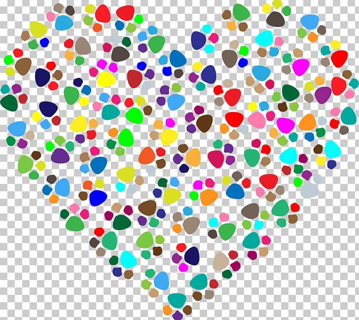 Dog Cat Paw Heart PNG, Clipart, Animals, Area, Art Print, Cat, Circle Free PNG Download