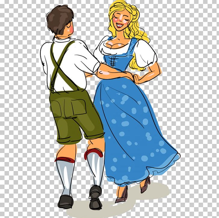 Oktoberfest Beer Dance PNG, Clipart, Animation, Art, Beer, Ciftler, Clothing Free PNG Download