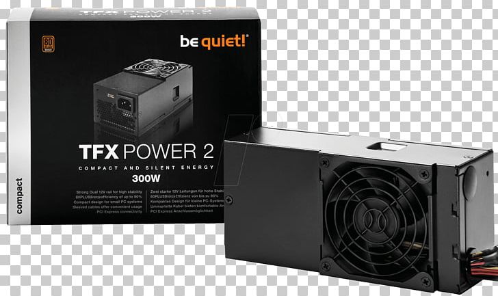 PC Power Supply Unit BeQuiet TFX Power 2 300 W TFX 80 PLUS Bronze Power Converters Corsair Components PNG, Clipart, 80 Plus, Ac Adapter, Atx, Be Quiet, Brand Free PNG Download