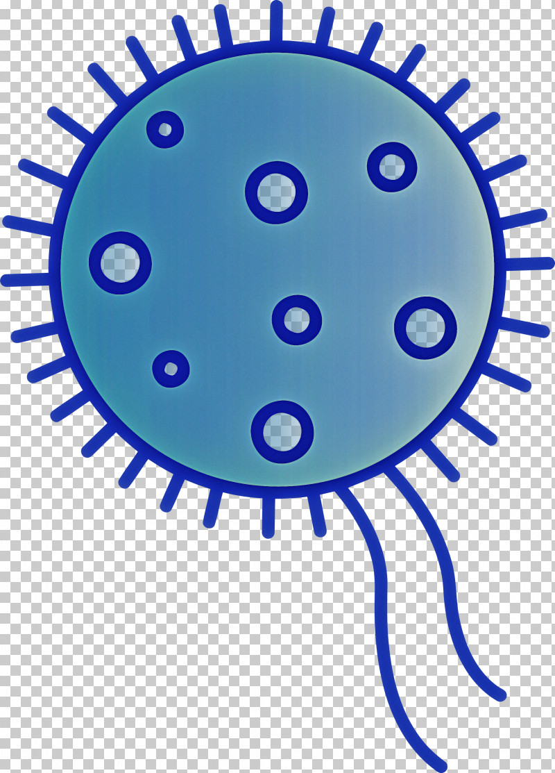 Bacteria Germs Virus PNG, Clipart, Bacteria, Blue, Circle, Germs, Virus Free PNG Download