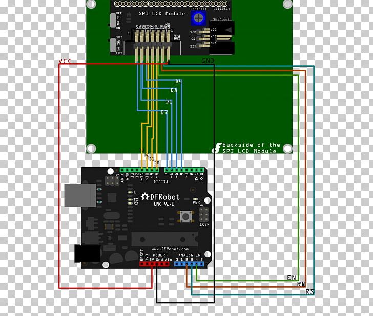 Arduino Liquid-crystal Display Light Serial Peripheral Interface Bus Display Device PNG, Clipart, Arduino, Electrical Switches, Electrical Wires Cable, Electronics, Engineering Free PNG Download
