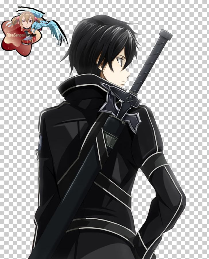 Kirito Asuna Sword Art Online Anime, sword art, black Hair, manga