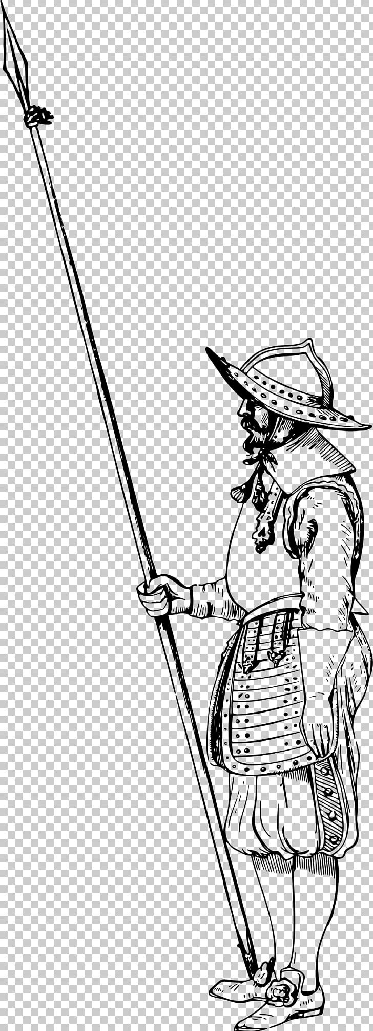 Pike Weapon Spear Infantry PNG, Clipart, Area, Art, Artwork, Black And White, Body Armor Free PNG Download
