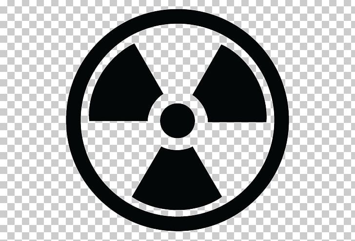 Radioactive Decay Ionizing Radiation Hazard Symbol PNG, Clipart, Area, Atomic, Black And White, Brand, Caution Free PNG Download