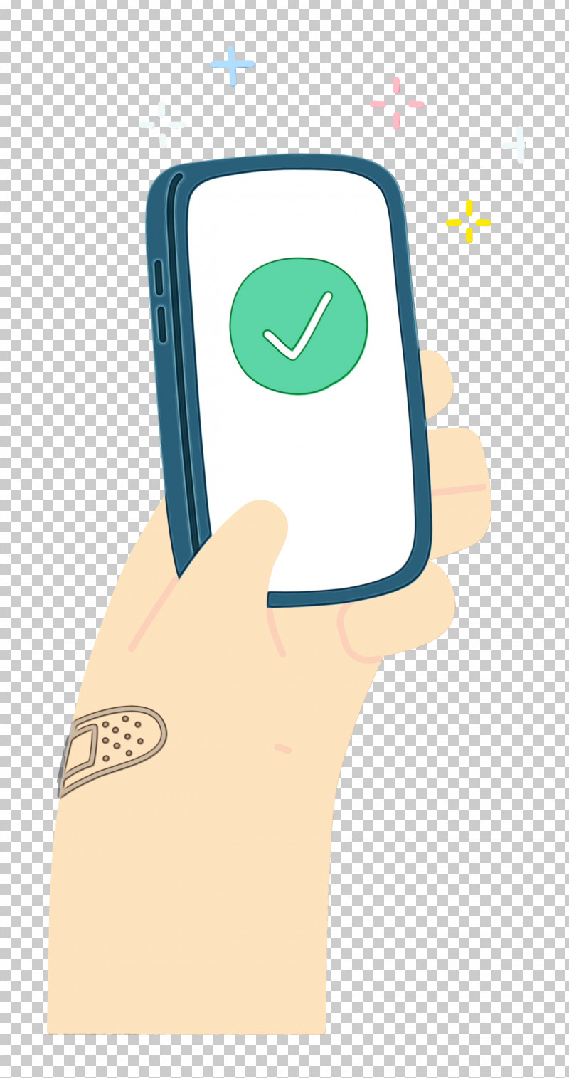 Mobile Phone Cartoon Meter Line Microsoft Azure PNG, Clipart, Cartoon, Checkmark, Geometry, Hand, Hm Free PNG Download