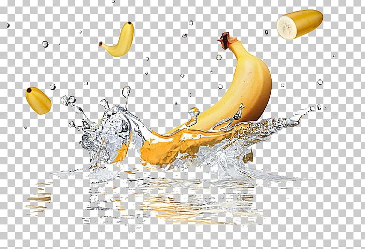 Banana Flavored Milk Water Splash PNG, Clipart, Banana, Brand, Can Stock Photo, Cool, Creative Free PNG Download