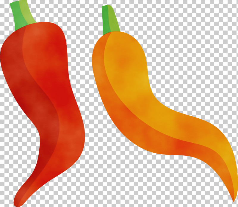 Chili Pepper Bell Pepper PNG, Clipart, Bell Pepper, Chili Pepper, Paint, Watercolor, Wet Ink Free PNG Download