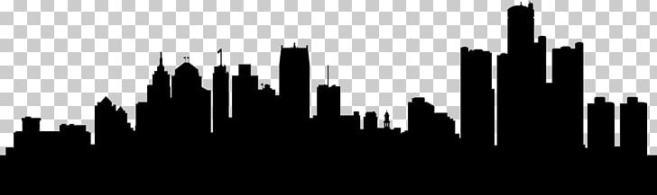 Detroit Wall Decal Sticker Printing PNG, Clipart, Art, Black And White, Canvas, City, Cityscape Free PNG Download
