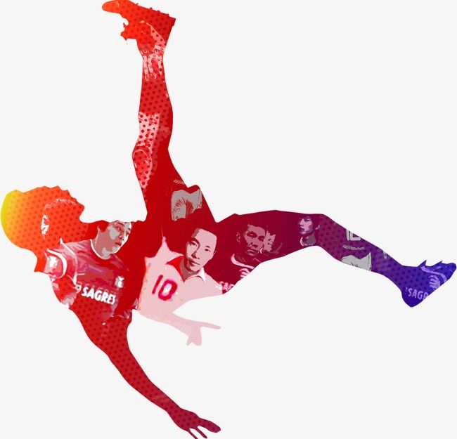 Red Star Football Player Silhouette Euro PNG, Clipart, Athlete, Euro Clipart, Euro Clipart, Europe, Football Free PNG Download