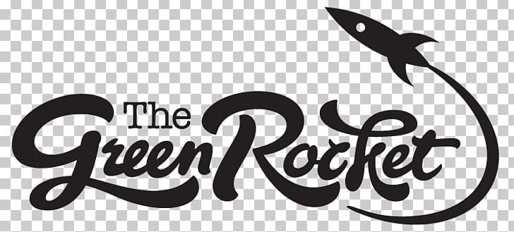 Logo The Green Rocket Brand Rocket Donuts & Acme Ice Cream PNG, Clipart, Bath, Black And White, Blog, Brand, Calligraphy Free PNG Download