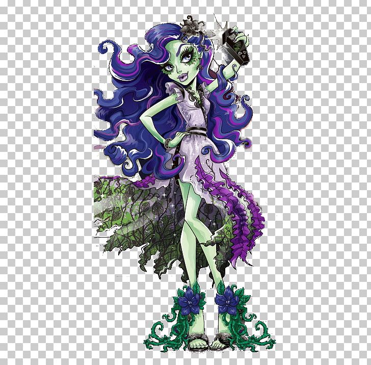 Monster High: Ghoul Spirit Monster High Amanita Nightshade Doll Clawdeen Wolf PNG, Clipart, Art, Doll, Fictional Character, Flower, Mon Free PNG Download