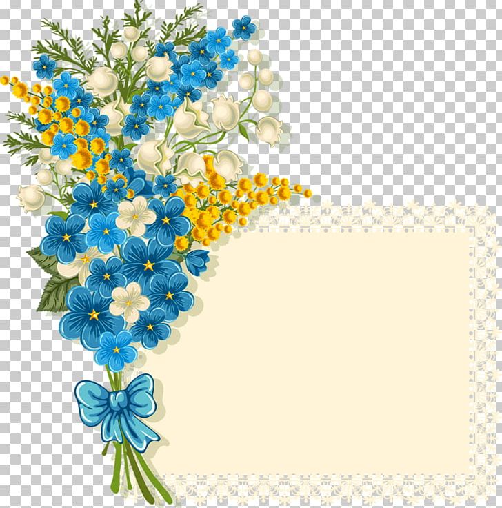 Flower Frames Drawing Floral Design PNG, Clipart, Blue, Color, Cut Flowers, Drawing, Flora Free PNG Download