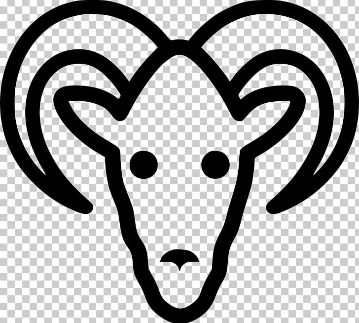 Goat Computer Icons Icon Design PNG, Clipart, Animals, Astrology, Black And White, Capricorn, Cattle Free PNG Download