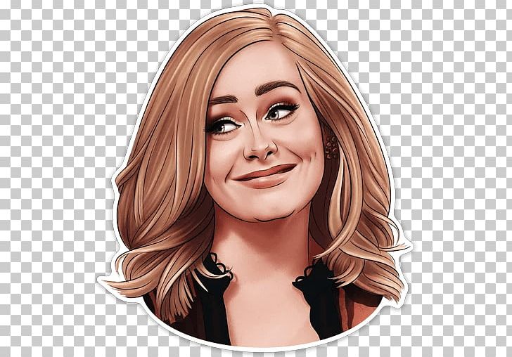 Adele Sticker Telegram Queer As Folk Television PNG, Clipart, Blond, Brown Hair, Cheek, Chin, Eyebrow Free PNG Download