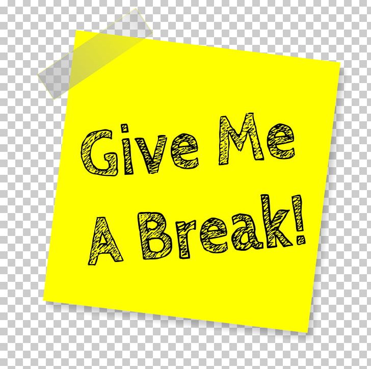 Post-it Note Paper Sticker Spring Break PNG, Clipart, Area, Brand, Break, Give Me, Homework Free PNG Download