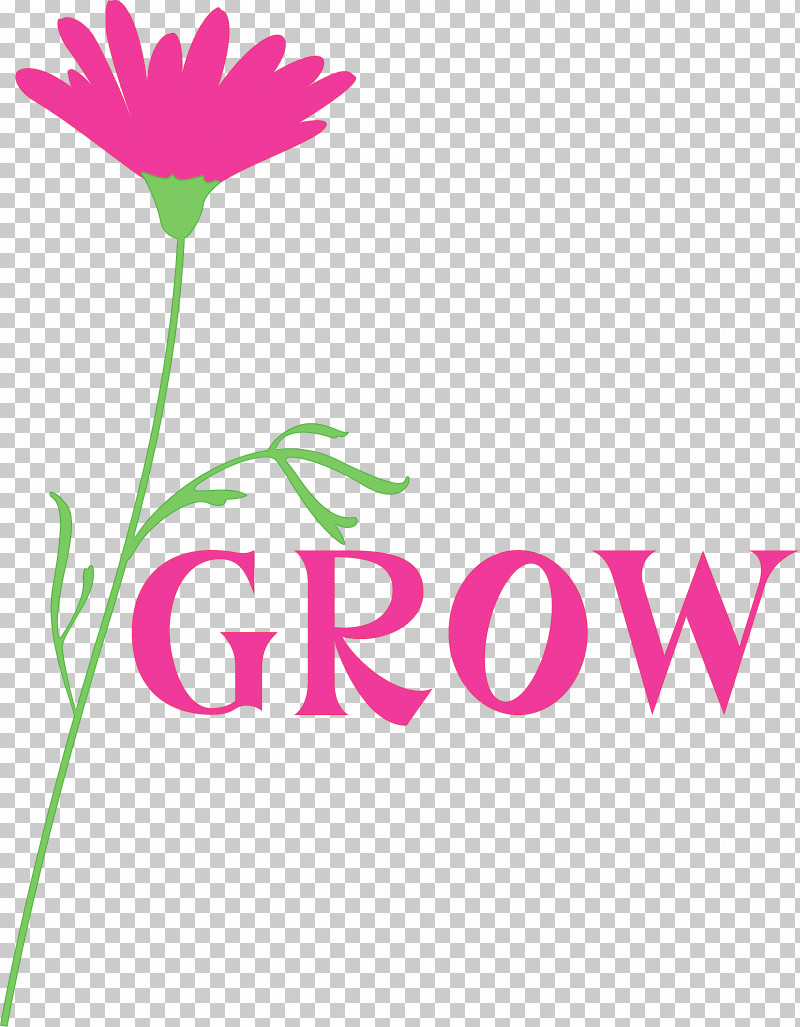 GROW Flower PNG, Clipart, Cricut, Drawing, Flower, Grow, Landscape Design Free PNG Download