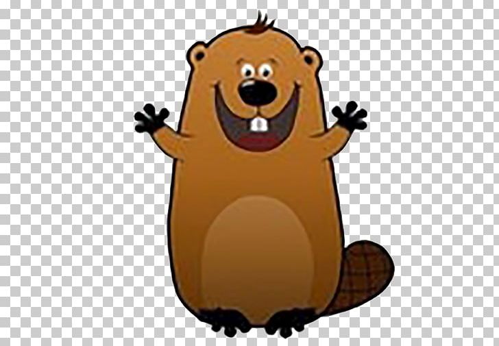 Beaver Cartoon Illustration PNG, Clipart, Animals, Bear, Can, Carnivoran, Cartoon Free PNG Download