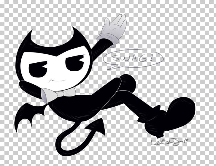 Bendy And The Ink Machine Black And White PNG, Clipart, Angel, Art, Artist, Bendy And The Ink Machine, Black Free PNG Download
