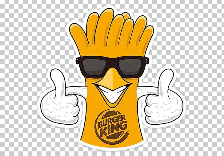Burger King Sticker French Fries Chicken Telegram PNG, Clipart, Advertising, Beak, Brand, Burger King, Business Free PNG Download