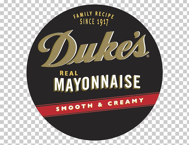 Duke's Mayonnaise Logo Label Product PNG, Clipart,  Free PNG Download