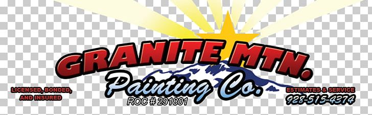 House Painter And Decorator Granite Mountain Painting Professional PNG, Clipart, Arizona, Banner, Brand, Business, Contractor Free PNG Download