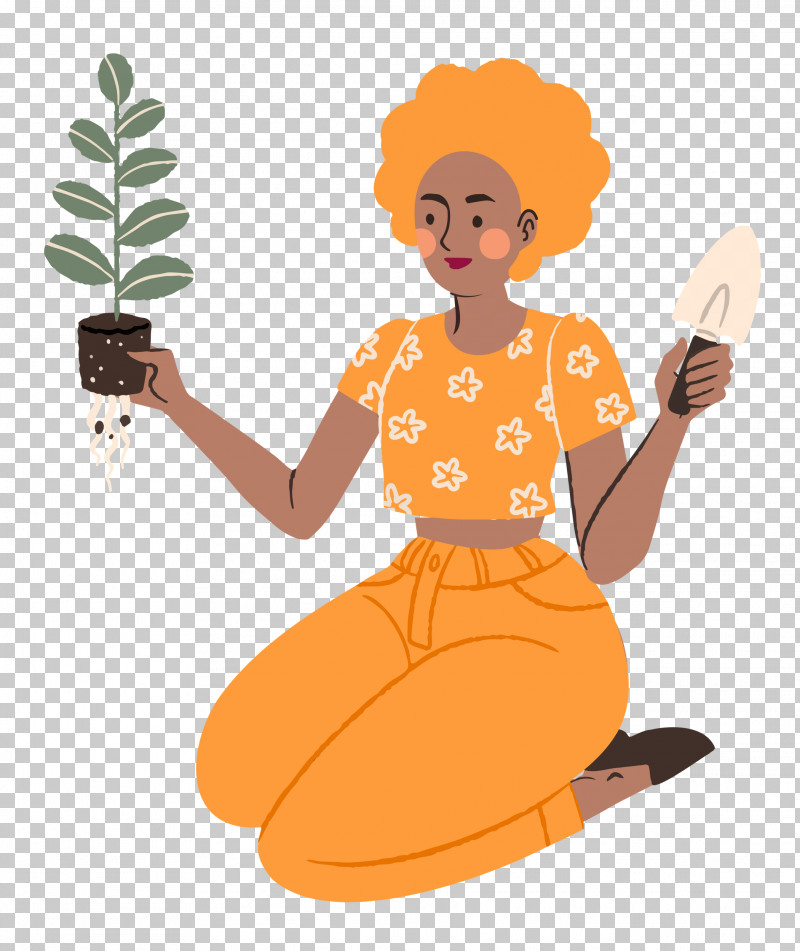 Planting Woman Garden PNG, Clipart, Cartoon, Flower, Garden, Lady, Planting Free PNG Download