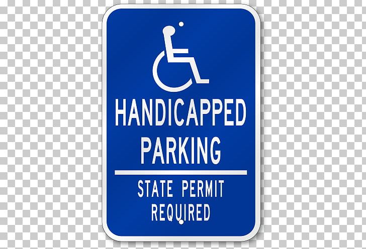 Disabled Parking Permit Disability Car Park ADA Signs PNG, Clipart, Accessibility, Ada Signs, Area, Blue, Brady Corporation Free PNG Download