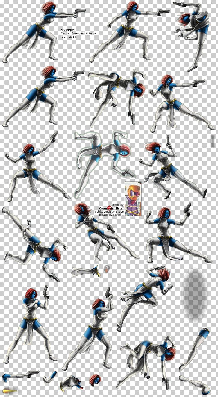 Marvel: Avengers Alliance Mystique Carol Danvers Sprite PNG, Clipart, Angle, Animation, Avengers, Blue, Body Jewelry Free PNG Download
