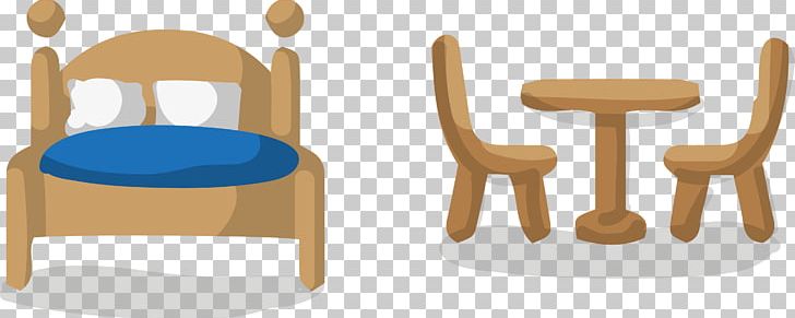 Table Furniture Bed PNG, Clipart, Bed, Blanket, Brown, Cartoon, Chair Free PNG Download