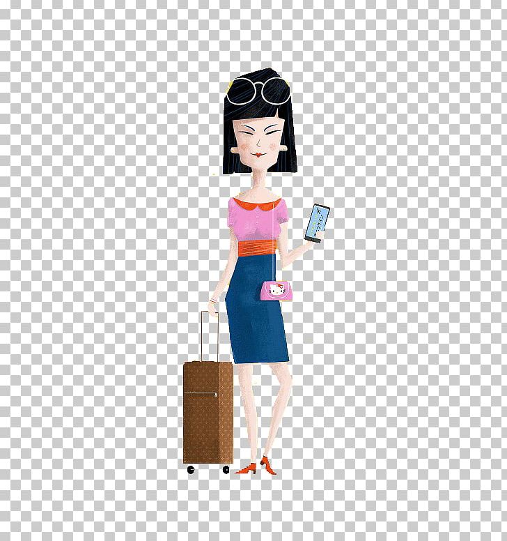 Airport Suitcase Travel PNG, Clipart, Abroad, Airport, Airport Security, Balloon Cartoon, Black Hair Free PNG Download