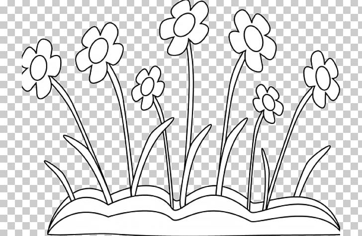 Flower Garden Free Content Illustration PNG, Clipart, Angle, Area, Art, Artwork, Black And White Free PNG Download