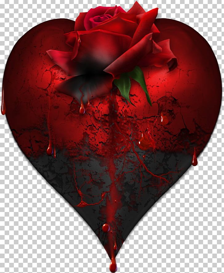 Heart Rose Blood Bleeding PNG, Clipart, Black Rose, Bleeding, Blog, Blood, Deviantart Free PNG Download