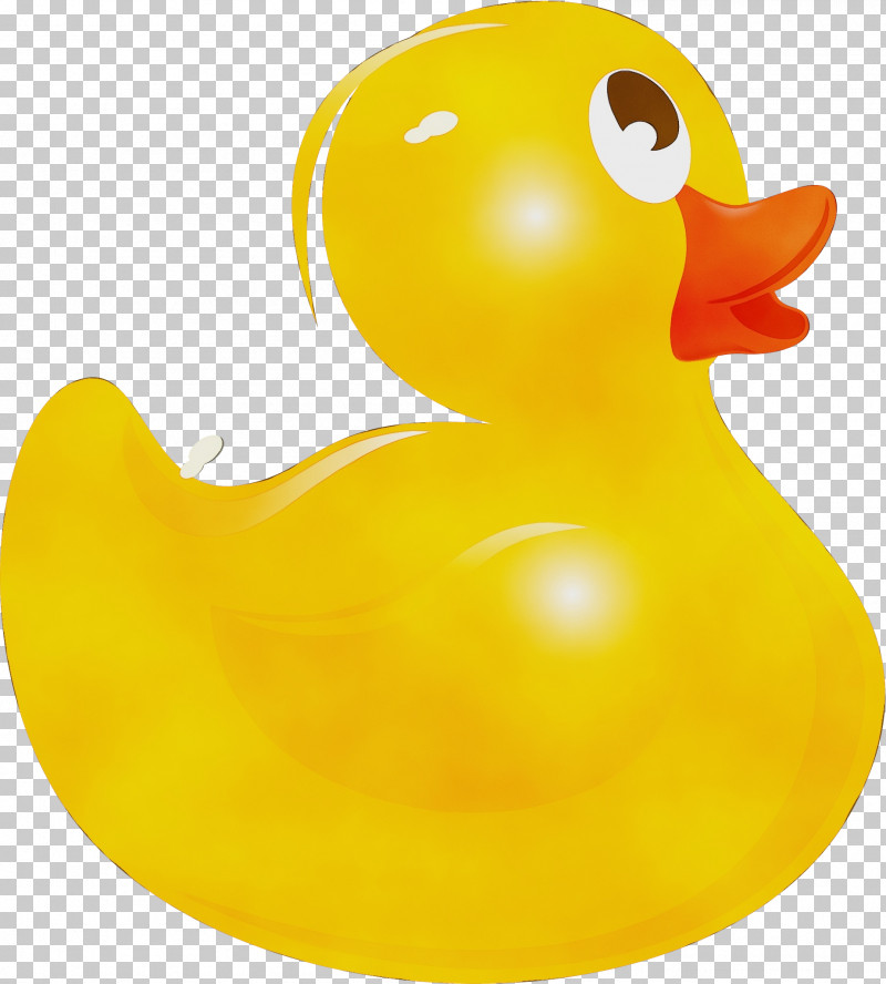 Duck Bath Toy Rubber Ducky Ducks, Geese And Swans Yellow PNG, Clipart, Bath Toy, Beak, Bird, Duck, Ducks Geese And Swans Free PNG Download