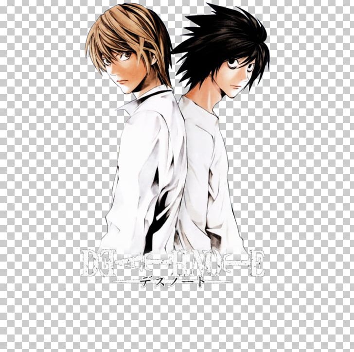 Light Yagami Ryuk Death Note Anime PNG, Clipart, Black, Black Hair, Boy, Brown Hair, Cartoon Free PNG Download