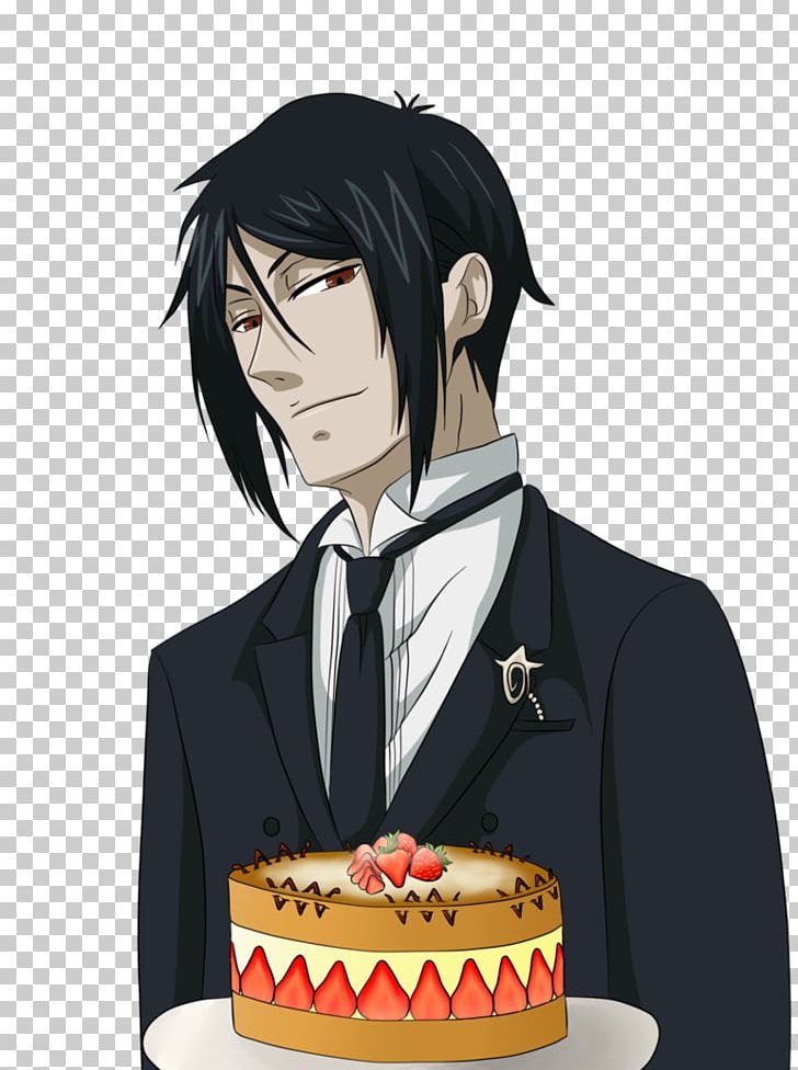 Sebastian Michaelis Birthday Cake Black Butler Strawberry Cake PNG, Clipart, Anime, Bakery, Birthday, Birthday Cake, Birthday Card Free PNG Download
